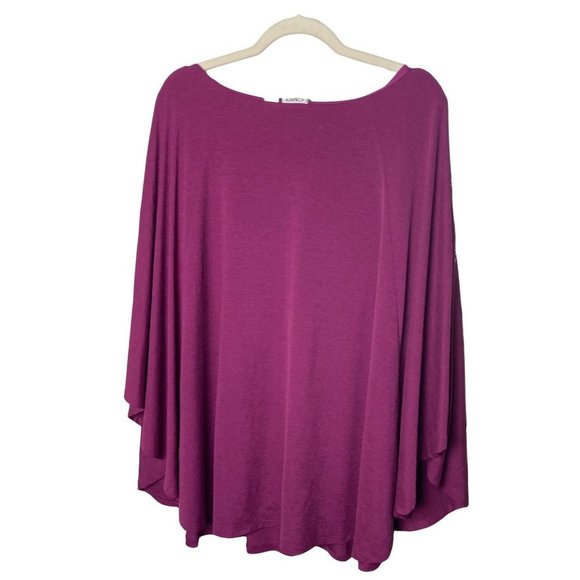 CATO Women Size 22 / 24W Metallic Beaded Pink Sparkle Blouse Bat Sleeve NWOT - Picture 7 of 7